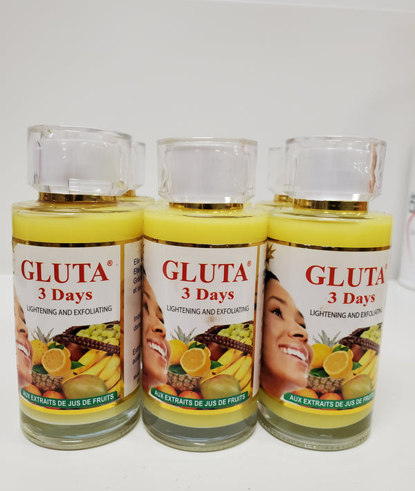 GLUTA 3 DAYS LIGHTENING AND EXFORLIATING