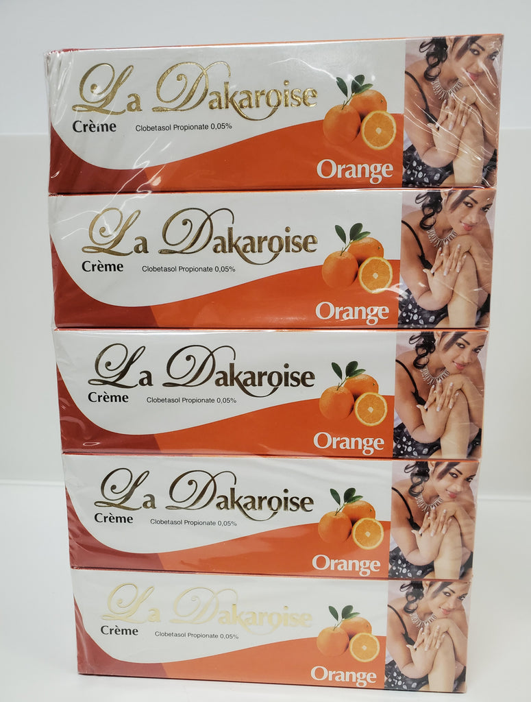 La Dakaroise Orange Tube Cream {10 pack}