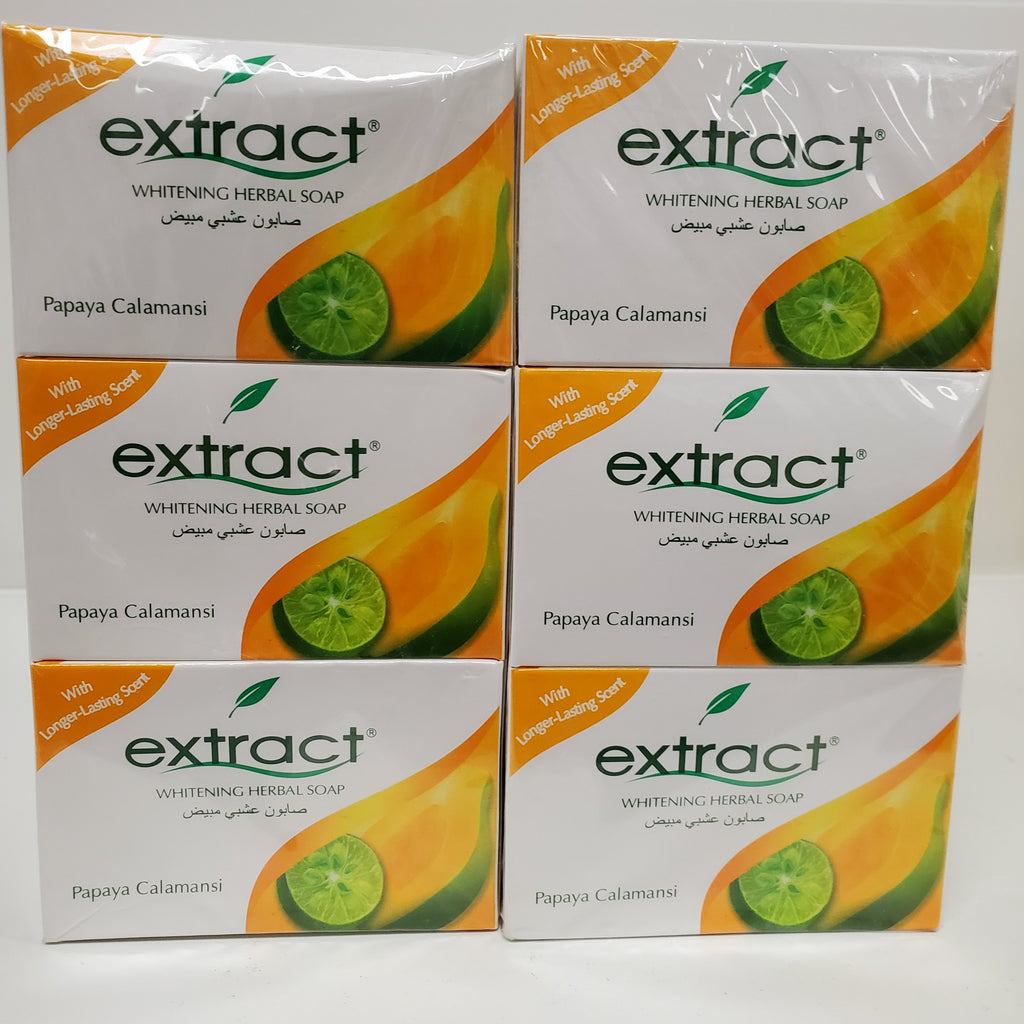 Extract  Herbal Soap Papaya Calamansi