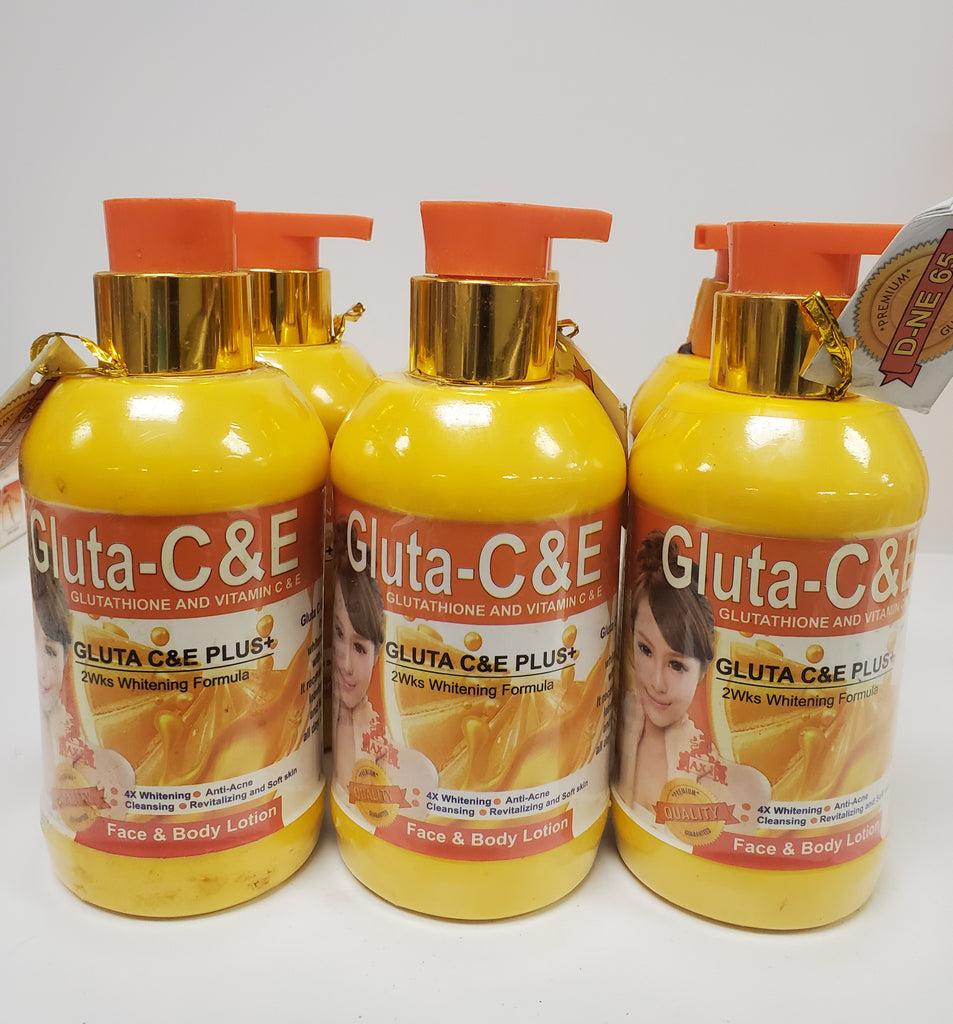 GLUTA C& E GLUTATHIONE AND VITAMIN C FACE AND BODY LOTION