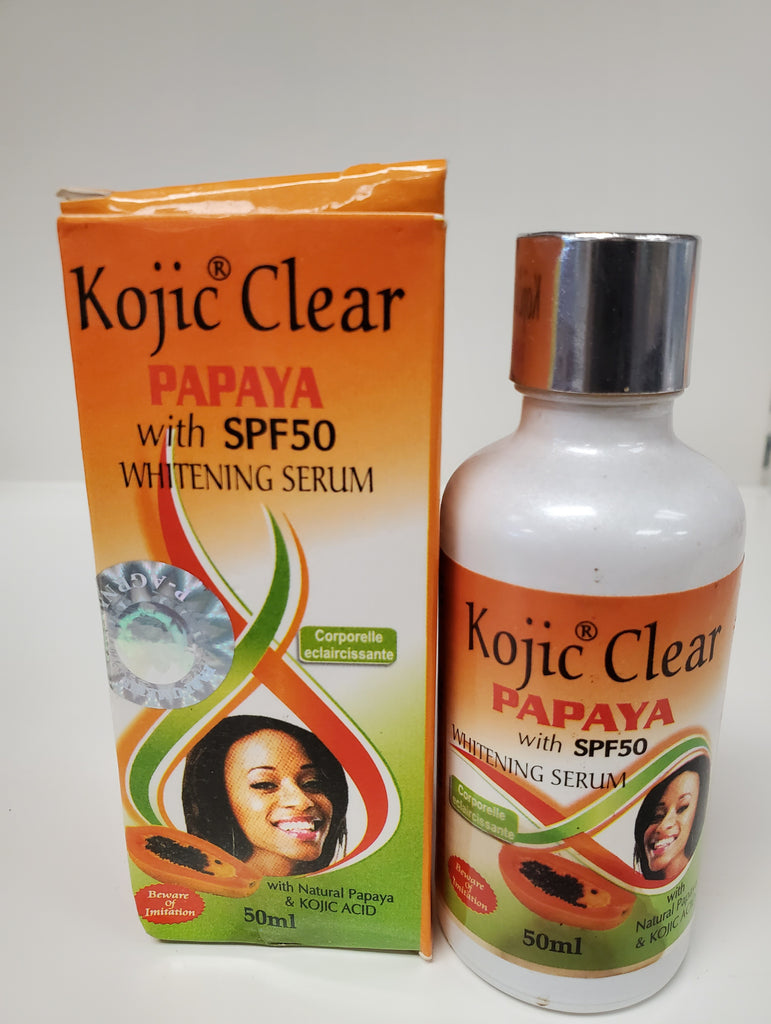 Kojic Clear Papaya With SPF50 Whitening Serum