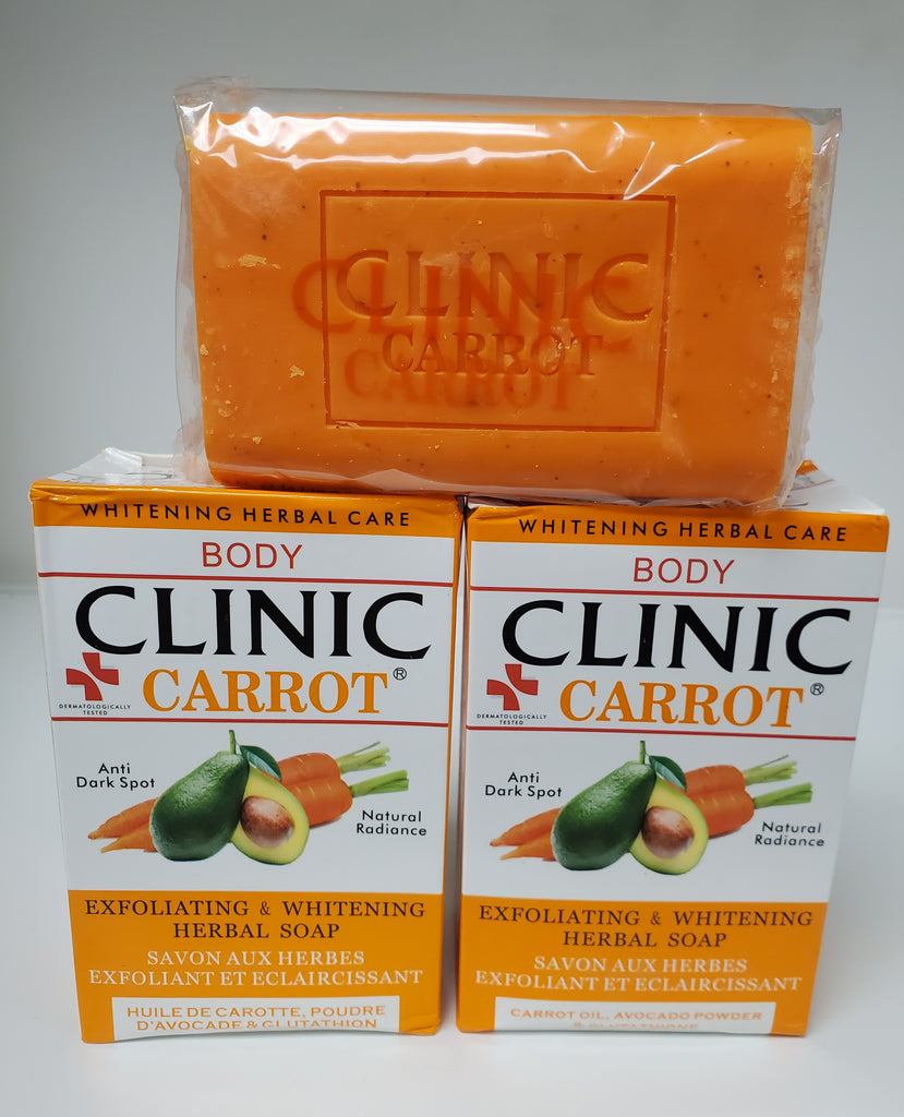 Body Clinic Carrot Exfoliating Herbal Soap