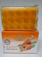 ASANTEE CARROT EXFOLIATING HERBAL SOAP