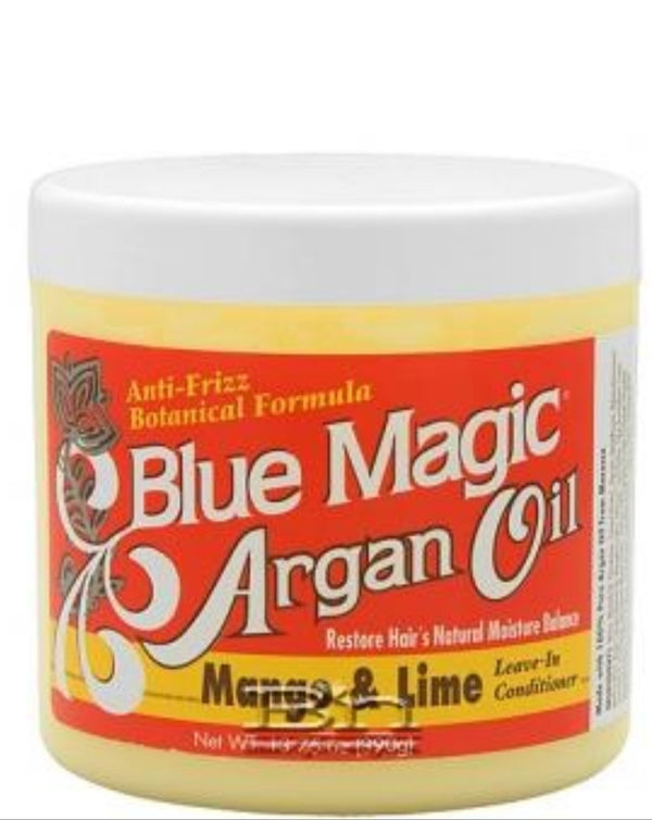 BLUE MAGIC ARGAN OIL MANGO & LIME 13.75oz
