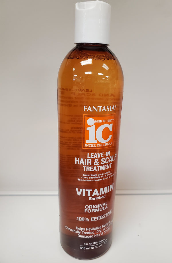 IC LEAVE IN HAIR & SCALP TREATMENT 12 OZ