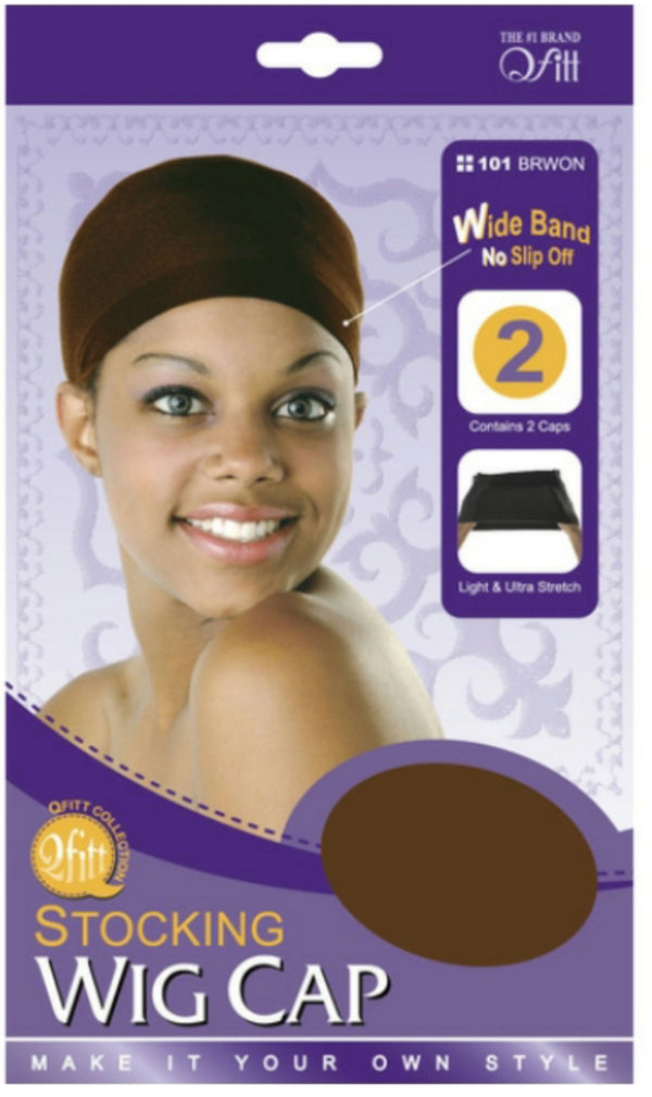 MM 101 STOCKING WIG CAP (2 PC/PK) BRW