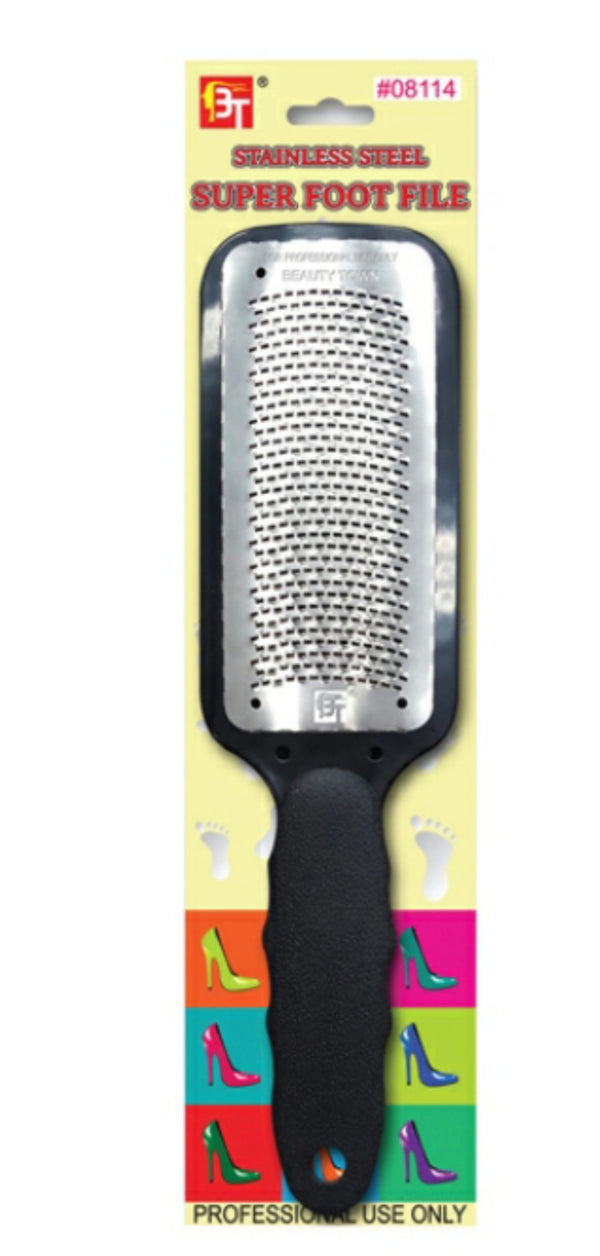 BEAUTY TOWN 08114 LARGE METAL FOOT FILE