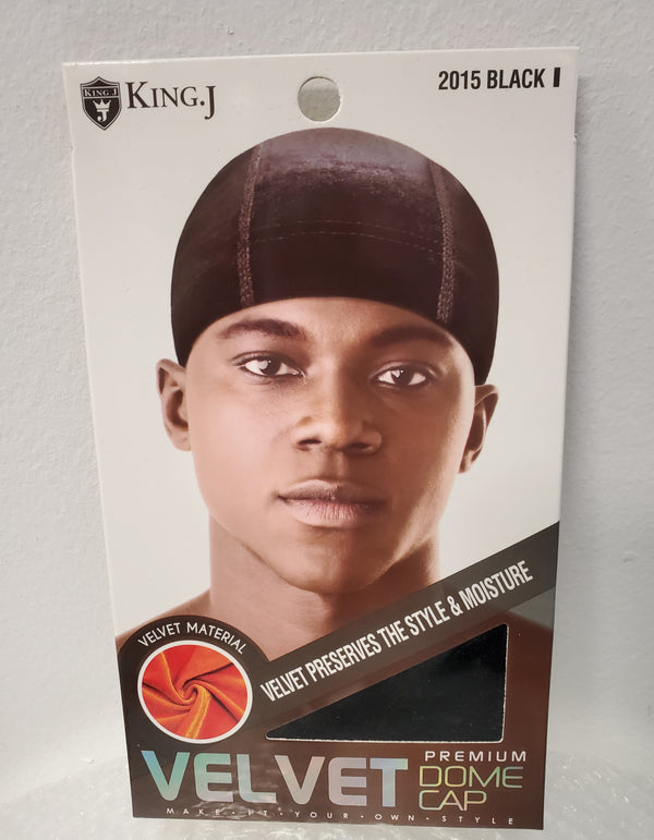 MM 2015 VELVET PREMIUM DOME CAP-BLK