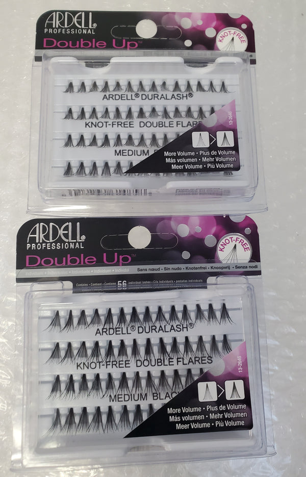 ARDELL LASH DOUBLE INDIVIDUALS MEDIUM BLACK KNOT FREE
