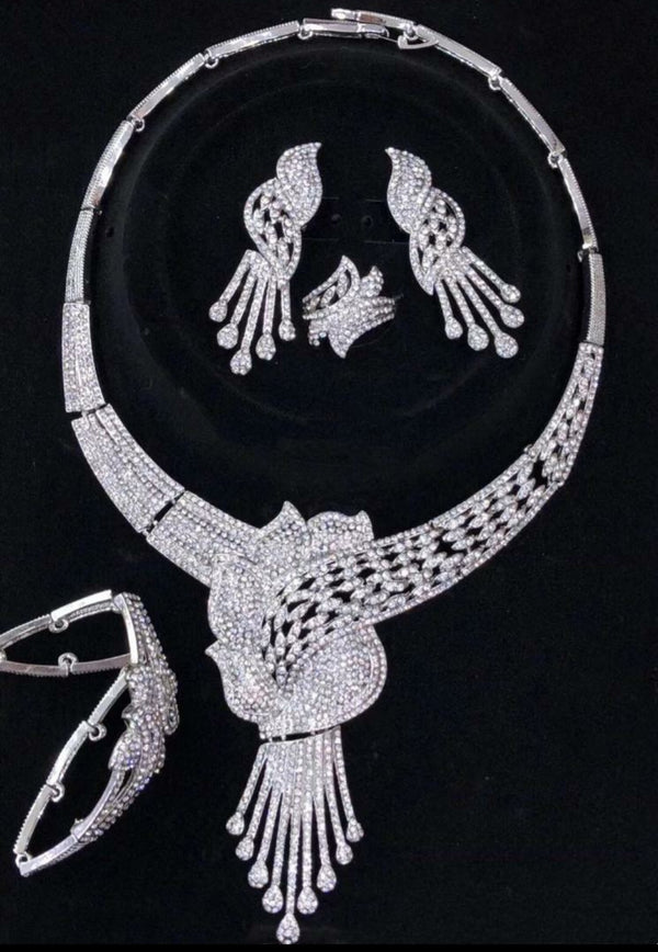 Gold Plated 4pic Jewwlry Set