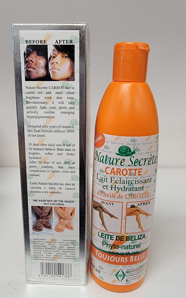 Nature Secrete Carrot Lightening Body Lotion 350ml