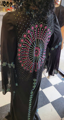 fully stones  dress front and back ready made with inner wear #33