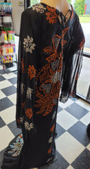 fully stones  dress front and back ready made with inner wear #32
