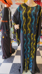 fully stones bubu  dress front and back ready made with inner wear #31