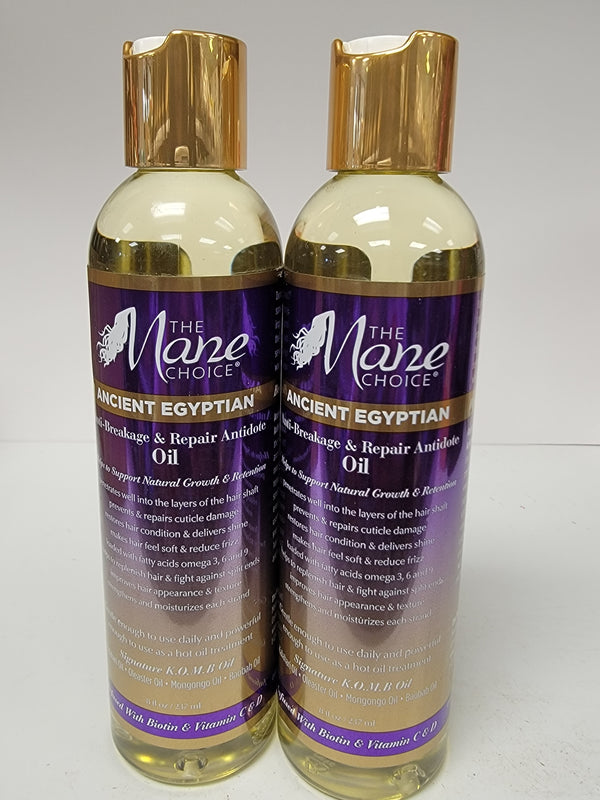 The Mane Choice Ancient Egyptian Anti-Breakage & Repair Antidote Repair Oil 8oz