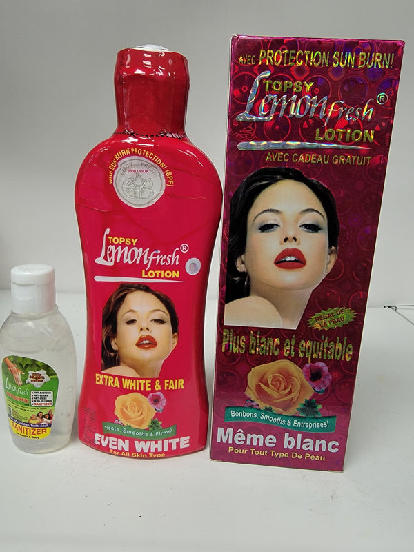 Topsy LemonFresh lotion Extra White &Fair