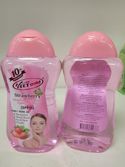 VEETGOLD STRAWBERRY  WHITENING & REFRESHING CLEANSING TONER SPF15