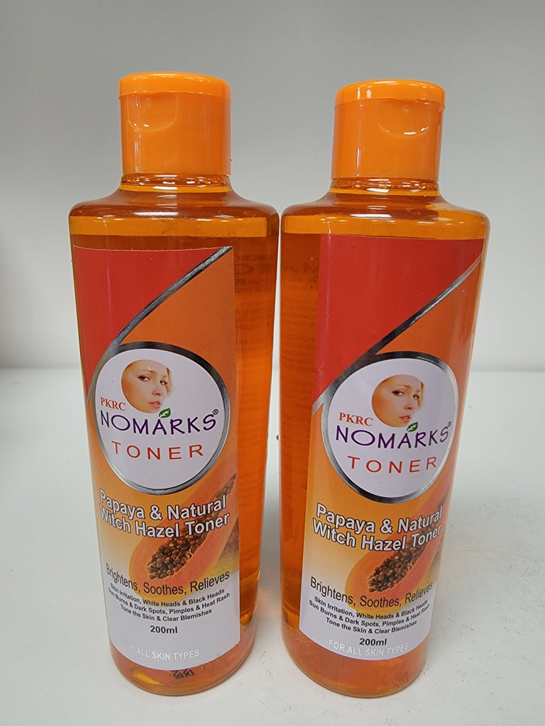 NOMARKS TONER PAPAYE & NATURAL WITCH HAZEL TONER