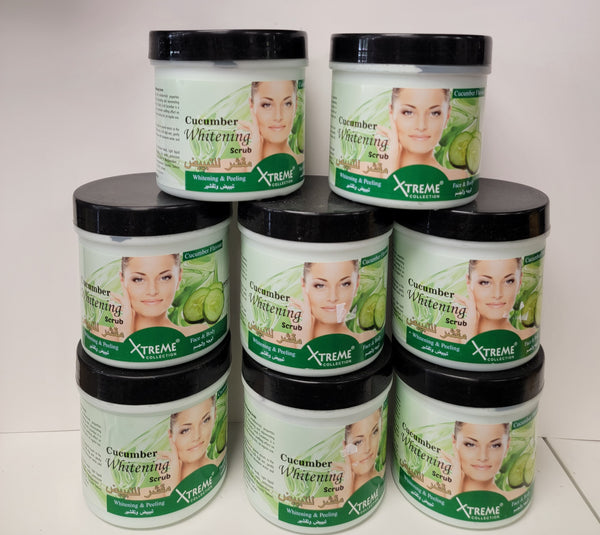 CUCUMBER WHITENING &PEELING FACE AND BODY SCRUB 500ml
