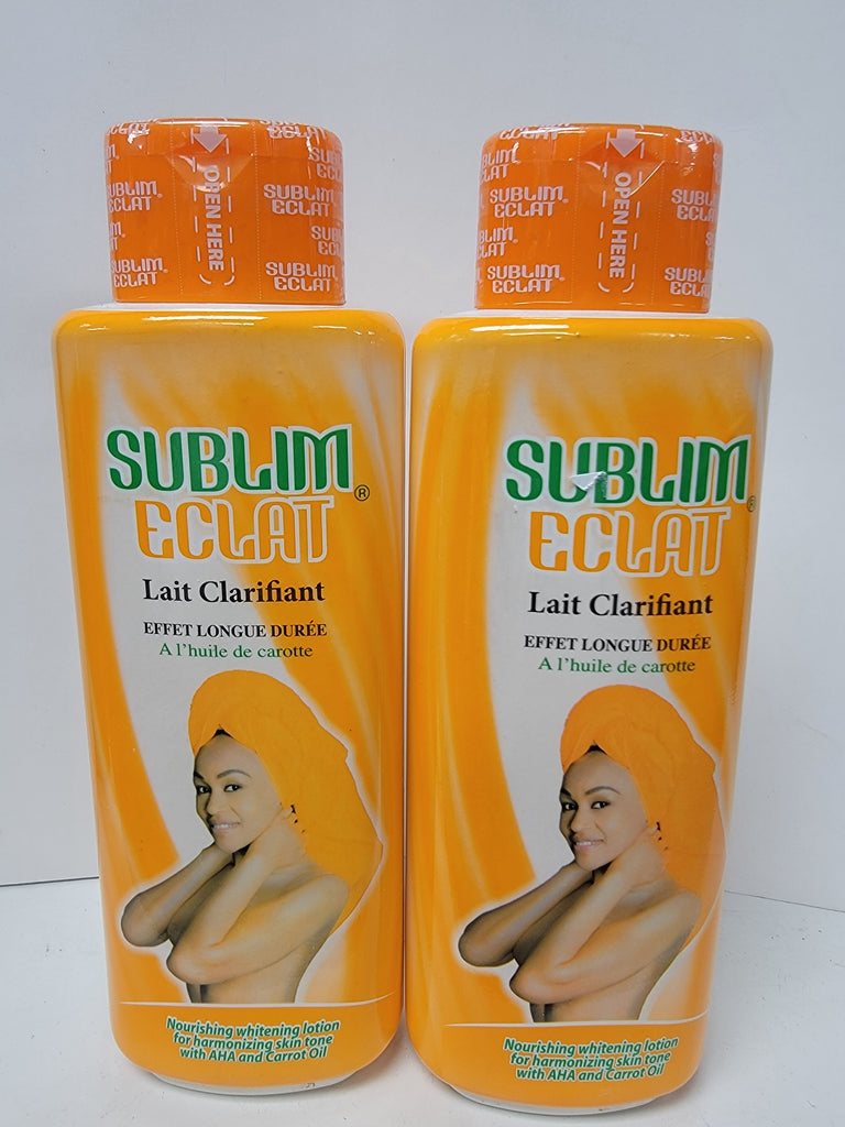 Sublim eclait lait clarifiant nourishing whitening body lotion 500ml –  Ladybee Swiss Lace LLC