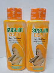 Sublim eclait lait clarifiant nourishing body lotion 500ml