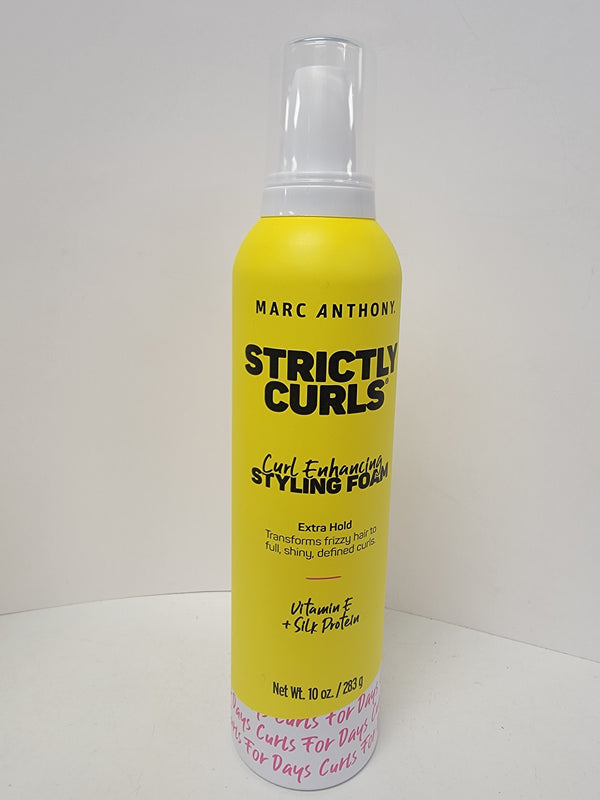 Marc Anthony Strictly Curls Curl Enhancing Styling Foam, 10 oz