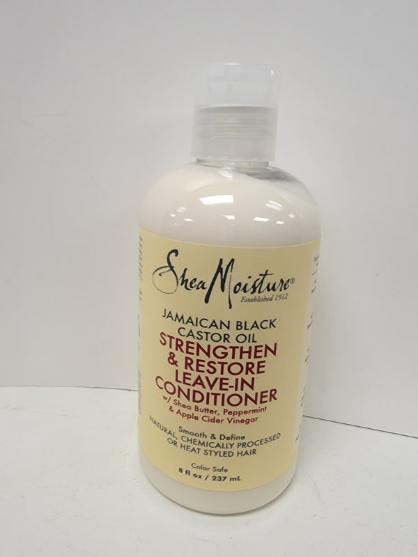 Shea Moisture Jamaican Black Castor Oil Strengthen & Restore Leave In Conditioner 8oz