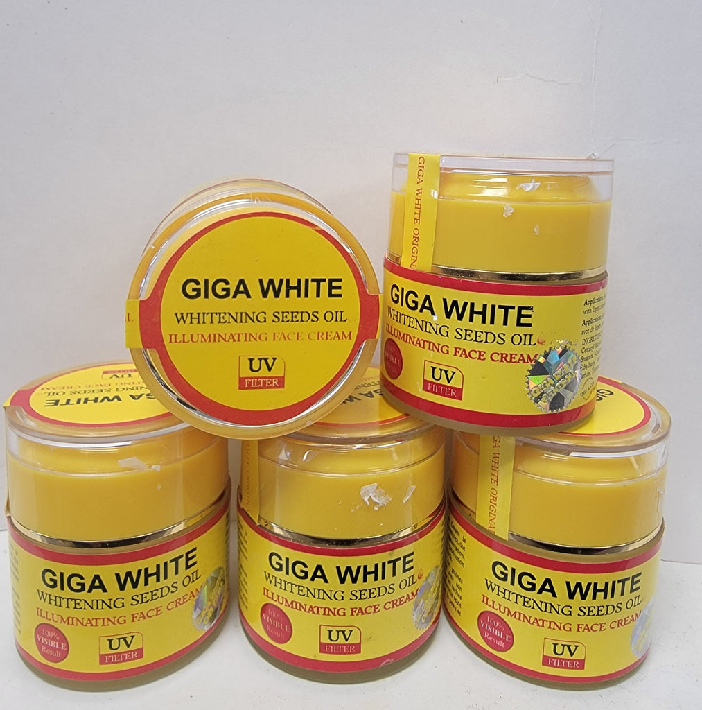 GIGA WHITE WHITENING SEED OIL  ILLUMINATING FACE CREAM