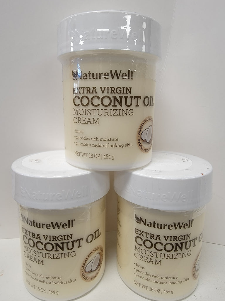 Extra virgin coconut oil moisturizing cream