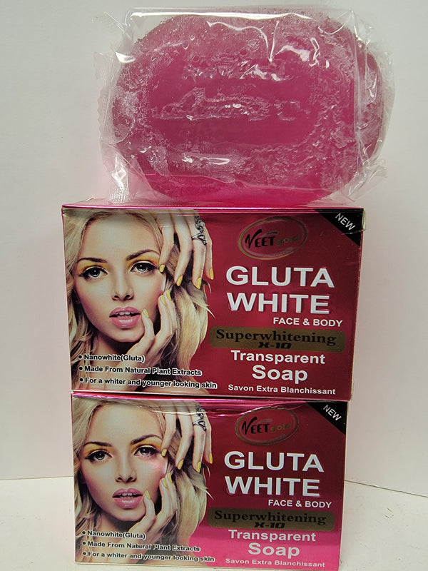 Gluta white face &body soap super whitening