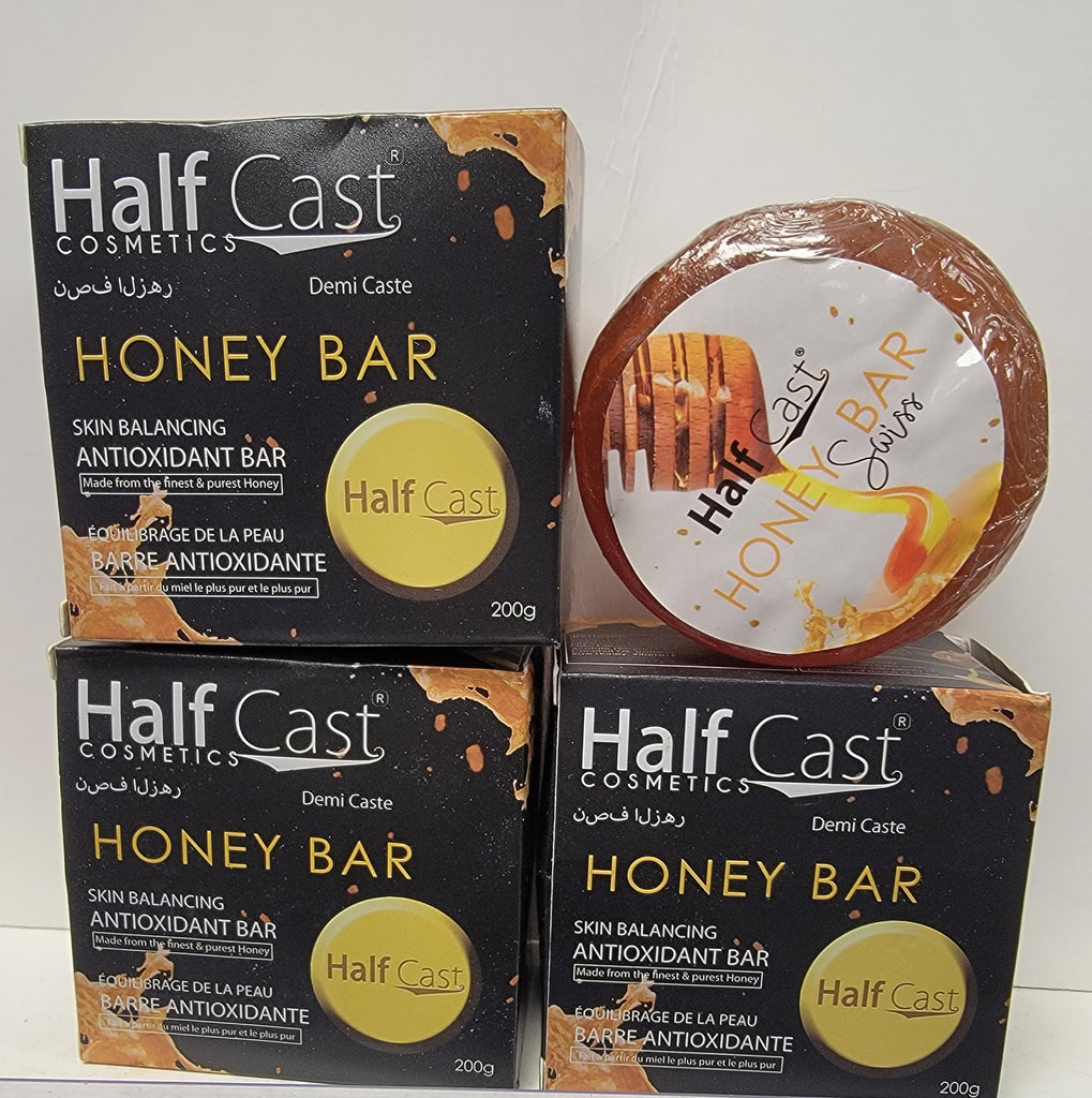 Halfcast honey bar soap
