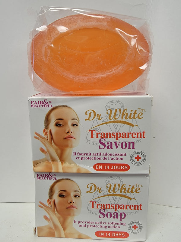 Dr white transparent  lightening soap