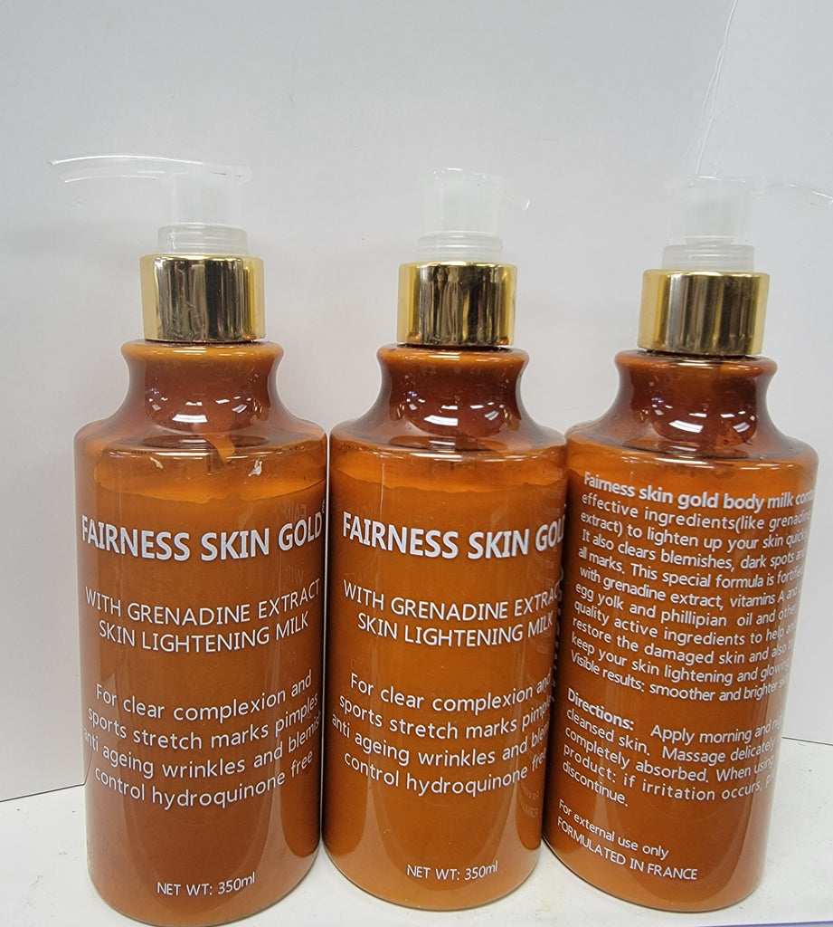 FAIRNESS SKIN GOLD WITH GRENADINE EXTRACT SKIN LIGHTENING MILK