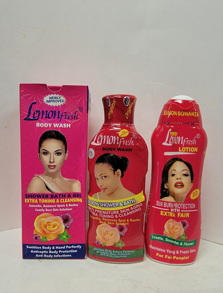 Topsy Lemon Fresh 2 in 1 Lotion & Batht