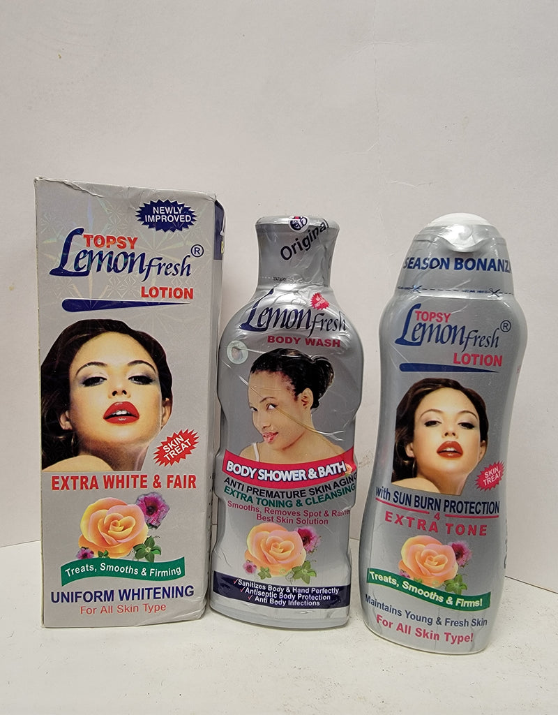 Topsy Lemon Fresh 2 in 1 Lotion & Batht