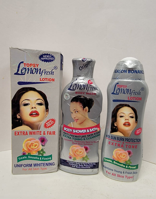 Topsy Lemon Fresh 2 in 1 Lotion & Batht