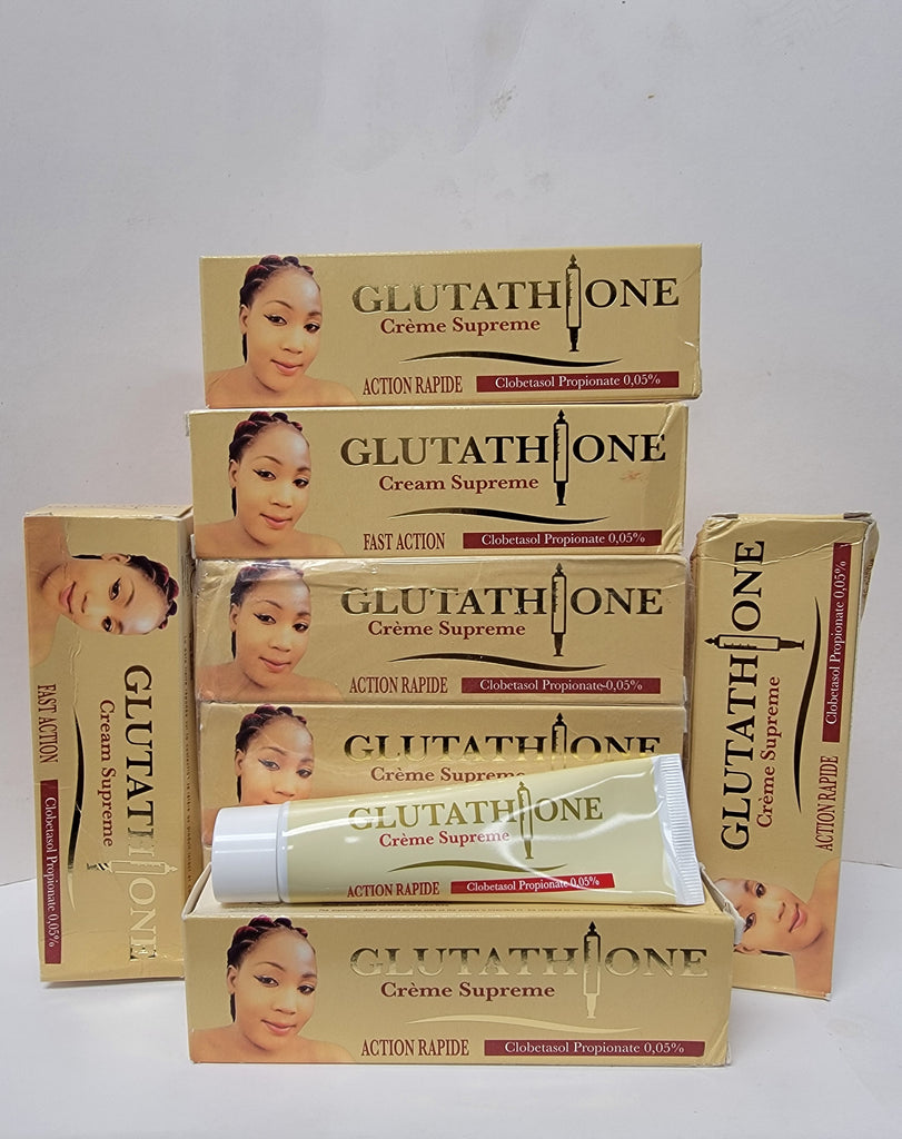 6 Pack Glutathione Cream Terminal White Tube Cream Ladybee 3186