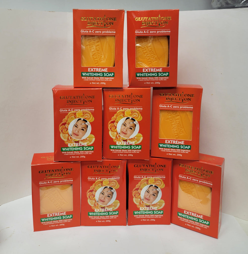 12 pic Glutathione whitening soap