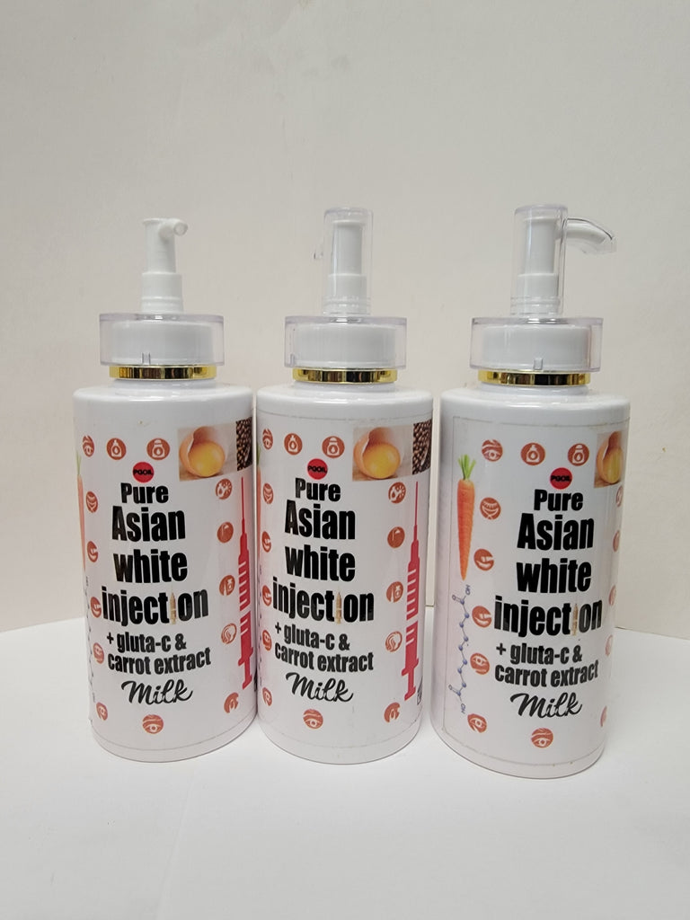 Pure Asian White gluta c carrot extract lightening body milk