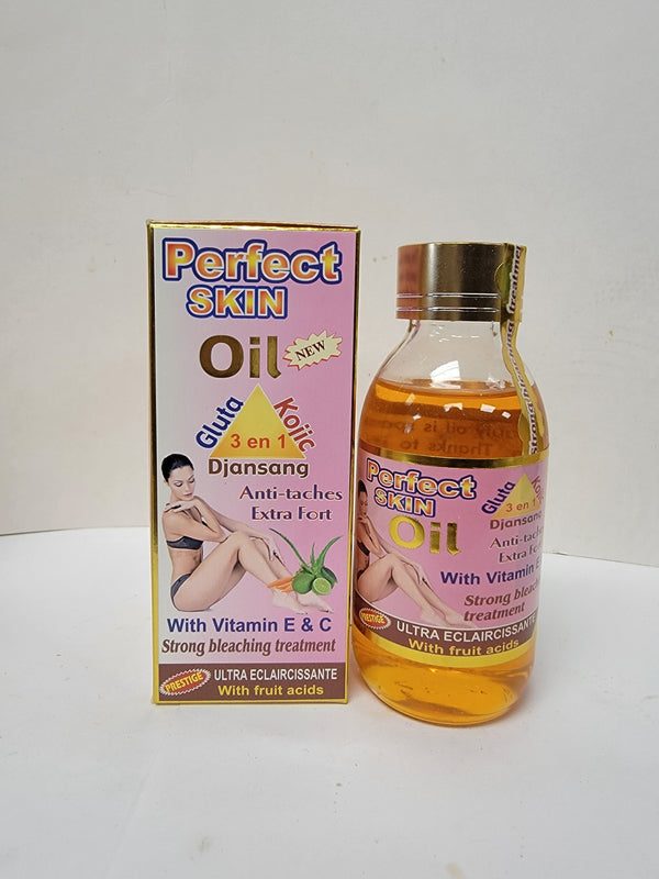 Perfect Skin Oil Gluta Kojic 3 in 1 With Vitamin E & C Strong Bleaching Treatment