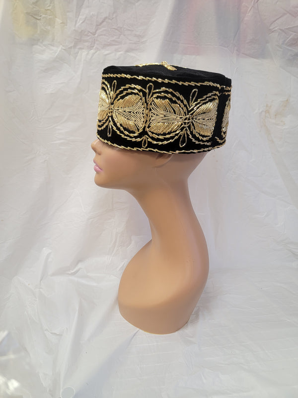 King Men's Luxury Cap velvet