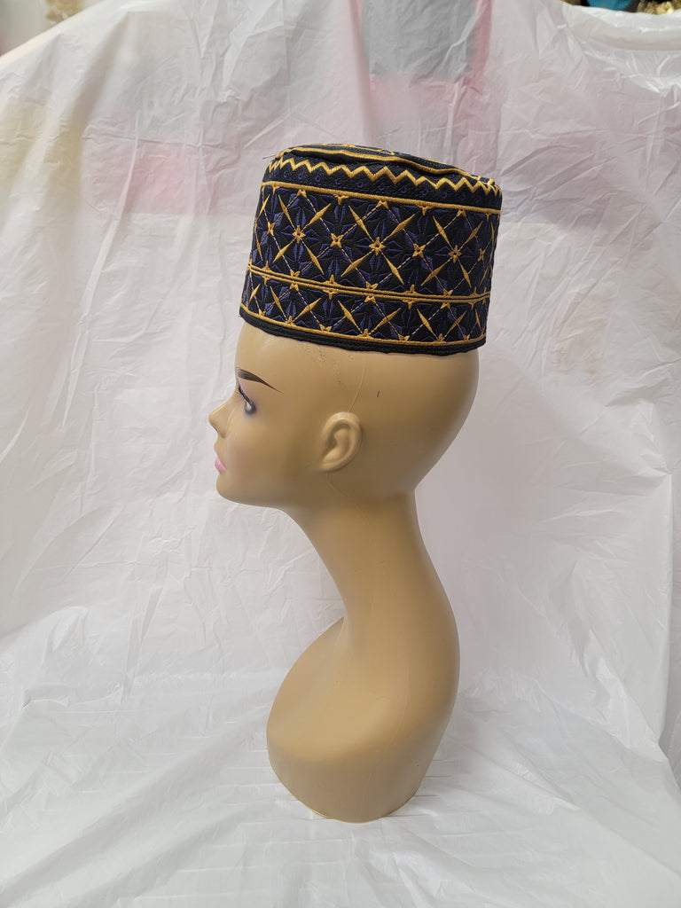MEN CAP AFRICAN TRADITIONAL WEAR FILA