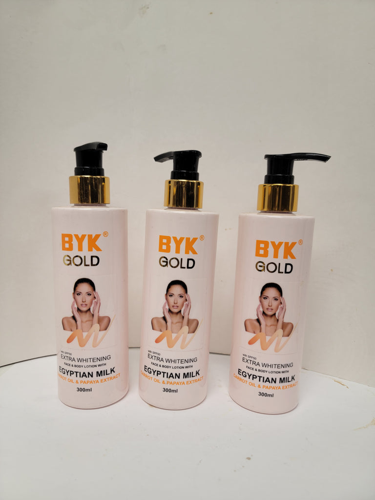 3 pic  BYK Gold egytian body milk