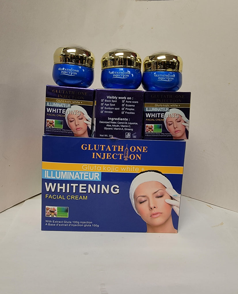 6 pic Glutathion  illuminateur facial cream