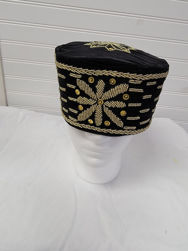 Luxury chief Traditional  Men's Cap king African wedding hat