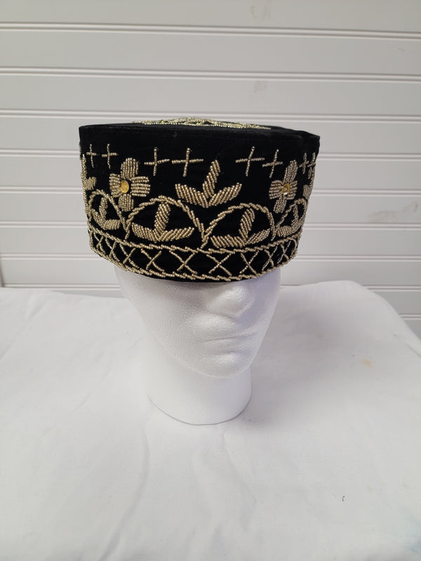 Luxury chief Traditional  Men's Cap king African wedding hat