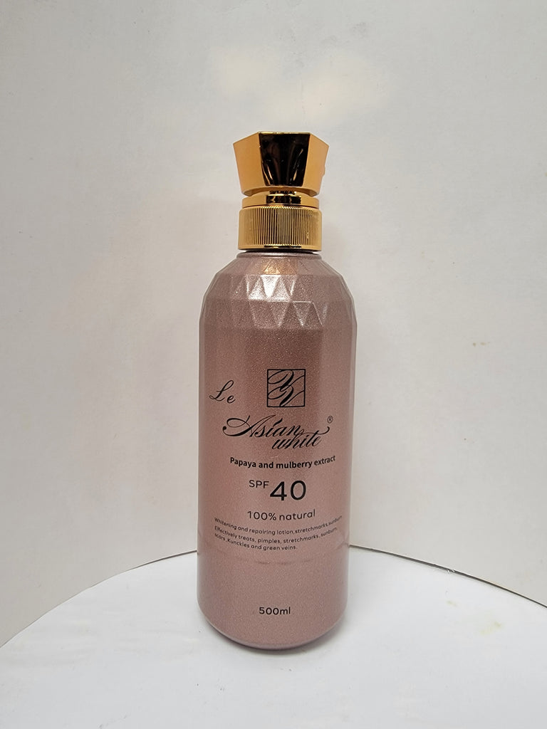 Asian white papaya lotion with SPF40 (500ML)