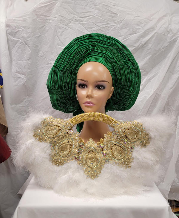 Traditional wedding feather hand fan