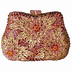 Banquet Wedding Evening Clutch Purse - Ladybee Swiss Lace