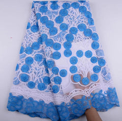 AFRICAN  FRENCH LACE FABRIC